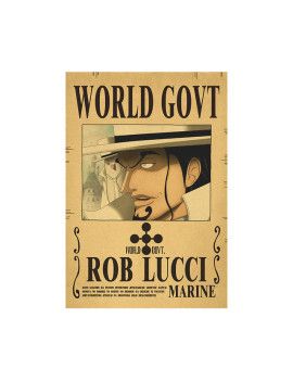 Affiche World GOVT Luccy  /- 42 X 28.5 - One piece 1 - Culture-Pop-France