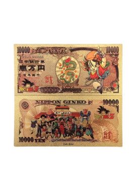 Billet Plaqué or 24 carats - Pan - Dragon Ball 1 - Culture-Pop-France