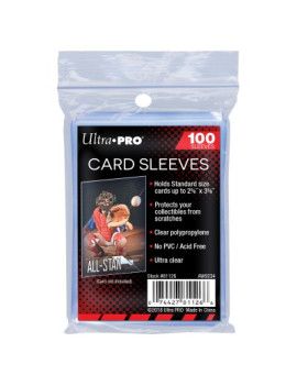 Ultra Pro Sleeves - Standard x100 Stor Safe - Transparent 1 - Culture-Pop-France