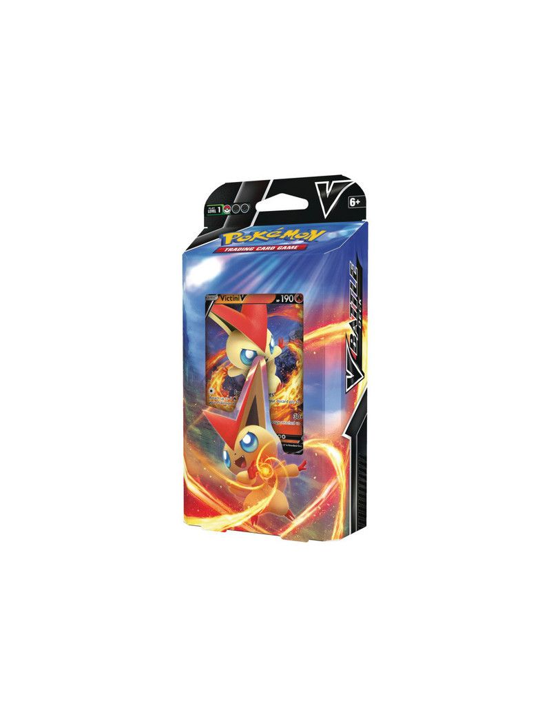 Pokemon - Deck - à Thème - Combat V - Kit Initiation - Victini-V 1 - Culture-Pop-France Pokemon - Deck - à Thème - Combat V - Kit Initiation - Victini-V 1 - Culture-Pop-France
