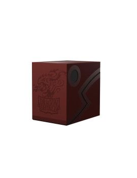 Dragon Shield - Double Shell 120  - Blood Red/Noir Dragon Shield 1 - Culture-Pop-France