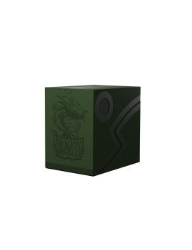 Dragon Shield - Double Shell 120  - Forest Green/Noir Dragon Shield 1 - Culture-Pop-France