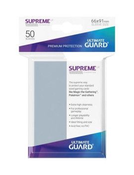 Ultimate Guard 50 protège-cartes Supreme UX Blanc Ultimate Guard 1 - Culture-Pop-France