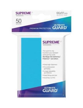 Ultimate Guard 50 protège-cartes Supreme UX Bleu Clair Ultimate Guard 1 - Culture-Pop-France