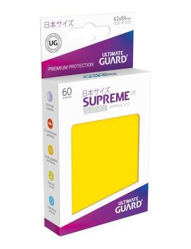 Ultimate Guard 60 protège-cartes Supreme Mini UX Jaune Ultimate Guard 1 - Culture-Pop-France