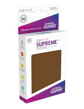 Ultimate Guard 60 protège-cartes Supreme Mini UX Marron Ultimate Guard 1 - Culture-Pop-France