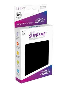 Ultimate Guard 60 protège-cartes Supreme Mini UX Noir Ultimate Guard 1 - Culture-Pop-France