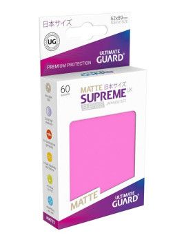 Ultimate Guard 60 protège-cartes Supreme Mini UX Rose Mat Ultimate Guard 1 - Culture-Pop-France