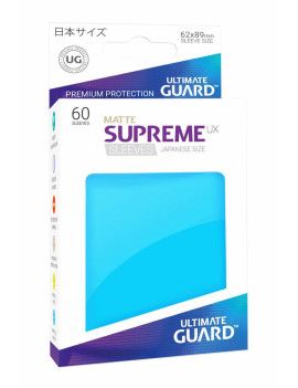 Ultimate Guard 60 protège-cartes Supreme Mini UX Bleu Clair Mat Ultimate Guard 1 - Culture-Pop-France