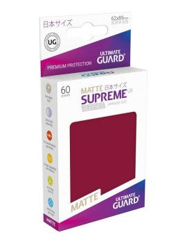 Ultimate Guard 60 protège-cartes Supreme Mini UX Bourgogne Mat Ultimate Guard 1 - Culture-Pop-France