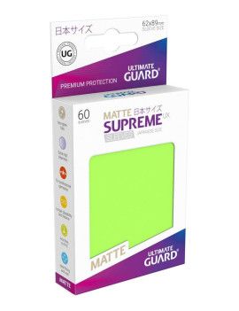 Ultimate Guard 60 protège-cartes Supreme Mini UX Vert Clair Mat Ultimate Guard 1 - Culture-Pop-France
