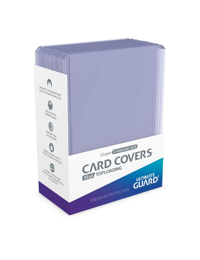 Ultimate Guard - 25 Toploaders 35 pt - Card Covers Toploading Clear Ultimate Guard 1 - Culture-Pop-France Ultimate Guard - 25 Toploaders 35 pt - Card Covers Toploading Clear Ultimate Guard 1 - Culture-Pop-France
